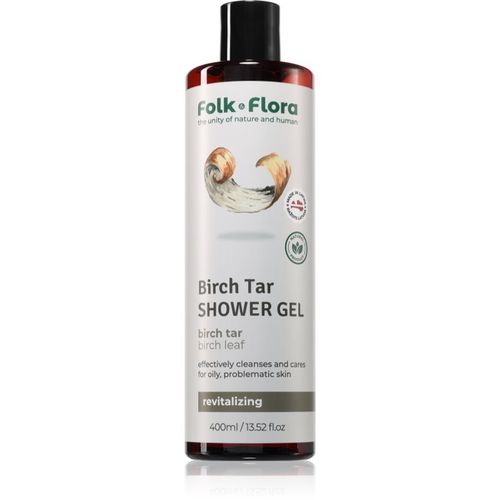 Birch Tar gel de ducha nutritivo 400 ml - Folk & Flora - Modalova