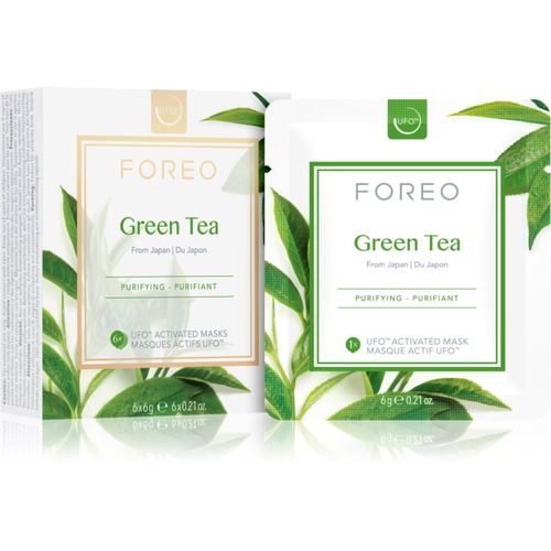 UFO™ Green Tea mascarilla refrescante y calmantere 6 x 6 g - FOREO - Modalova