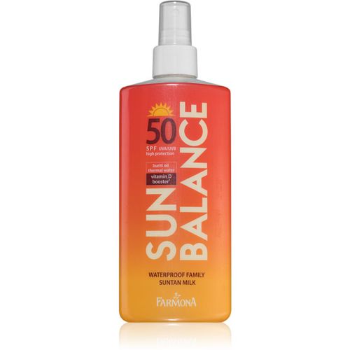 Sun Balance latte abbronzante protettivo per tutta la famiglia SPF 50 200 ml - Farmona - Modalova