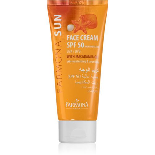 Sun Face crema protectora para pieles normales y secas SPF 50 50 ml - Farmona - Modalova