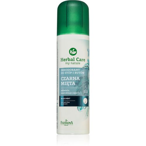 Herbal Care Black Mint desodorante en spray para pies y zapatos 150 ml - Farmona - Modalova