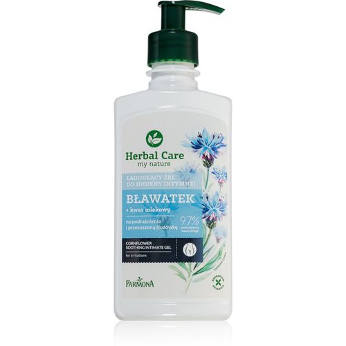 Herbal Care Cornflower beruhigendes Gel zur Intimhygiene für empfindliche und gereizte Haut 330 ml - Farmona - Modalova