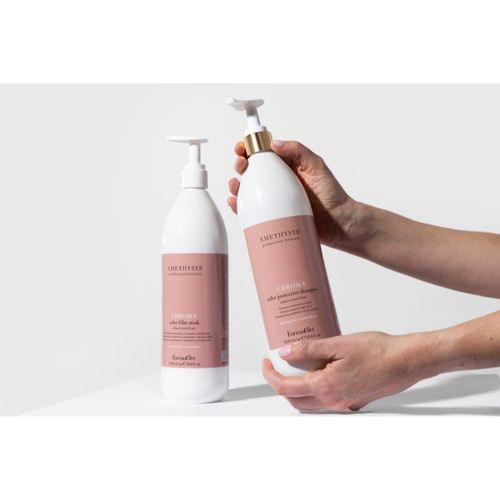Amethyste Chroma champú hidratante y protector para cabello teñido 1000 ml - FarmaVita - Modalova