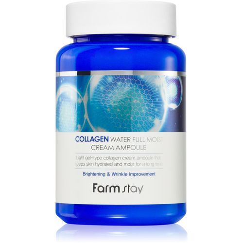 Collagen Water Full Moist Cream Ampoule Feuchtigkeitscreme in Ampullen 250 ml - Farmstay - Modalova