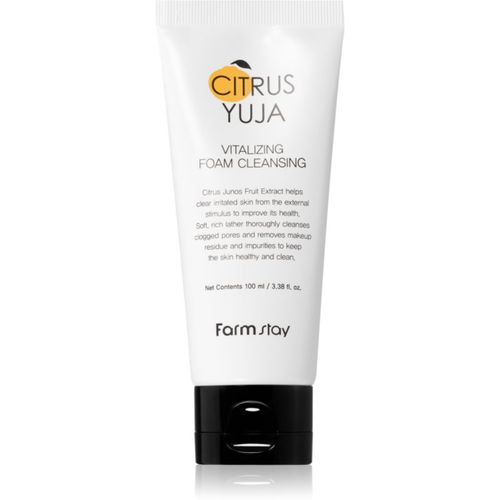 Citrus Yuja espuma limpiadora para el rostro 100 ml - Farmstay - Modalova