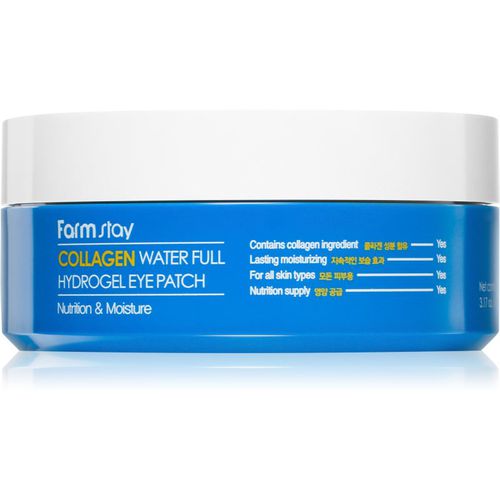 Collagen Water Full mascarilla de hidrogel para contorno de ojos 60 ud - Farmstay - Modalova