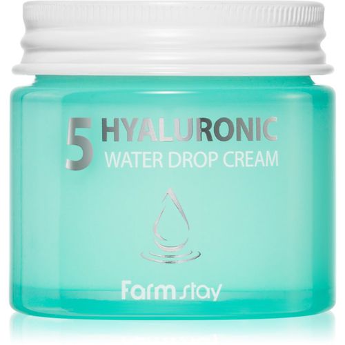 Hyaluronic Water Drop Cream crema facial con ácido hialurónico 80 ml - Farmstay - Modalova