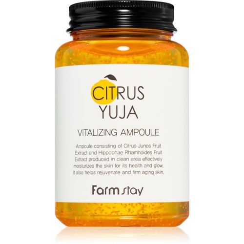 Citrus Yuja ampolla con efecto humectante 250 ml - Farmstay - Modalova