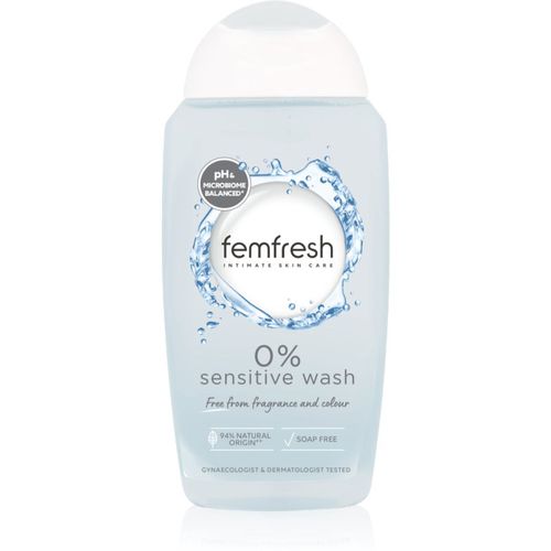 Sensitive emulsione detergente per l'igiene intima senza profumazione 250 ml - Femfresh - Modalova