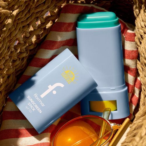 Sunscreen Stick SPF 50 barra bronceadora con efecto humectante 1 ud - flormar - Modalova