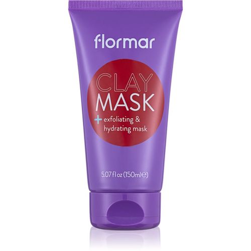Clay Mask mascarilla limpiadora y exfoliante para rostro con arcilla 150 ml - flormar - Modalova