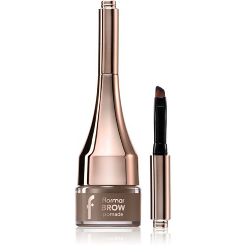 Brow Pomade pomada para cejas con pincel tono 03 Brown 2,2 g - flormar - Modalova