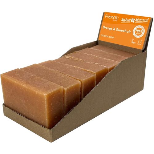 Natural Soap Orange & Grapefruit jabón natural 7x95 g - Friendly Soap - Modalova