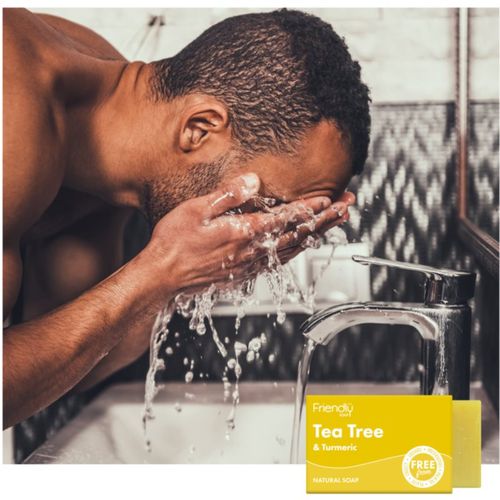 Natural Soap Tea Tree & Turmeric jabón natural 95 g - Friendly Soap - Modalova