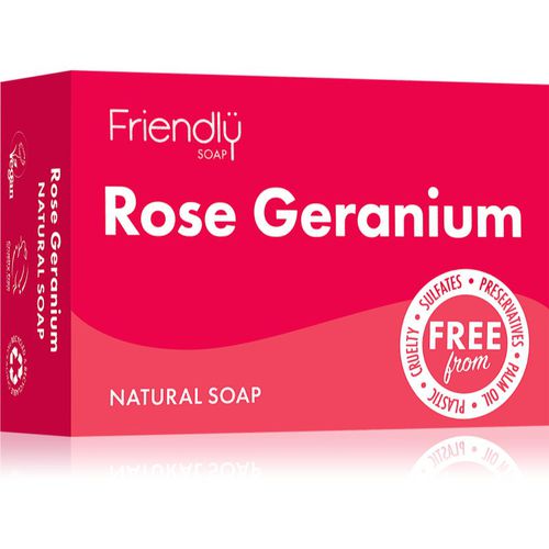 Natural Soap Rose Geranium sapone naturale 95 g - Friendly Soap - Modalova