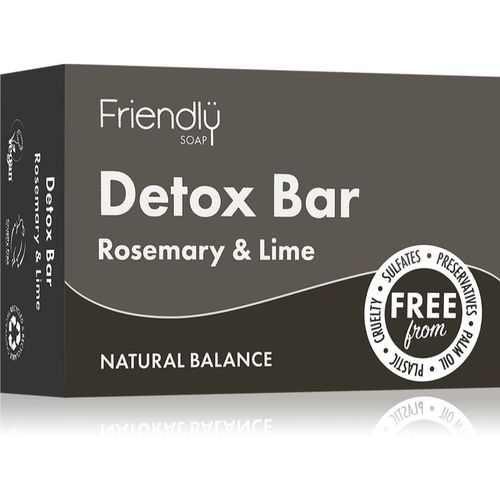 Detox Bar Rosemary & Lime sapone naturale 95 g - Friendly Soap - Modalova