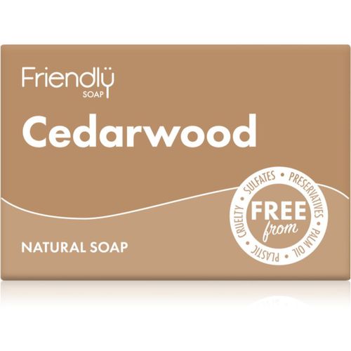 Natural Soap Cedarwood jabón natural 95 g - Friendly Soap - Modalova