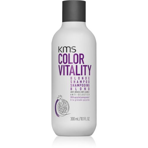 Color Vitality Blonde Shampoo champú para cabello rubio 300 ml - KMS - Modalova