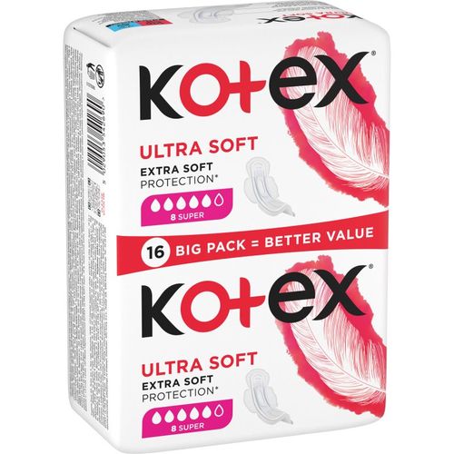 Ultra Soft Super compresas 16 ud - Kotex - Modalova