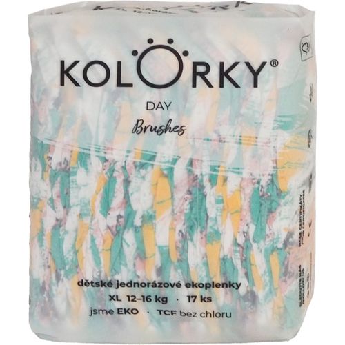 Day Brushes pañales desechables ecológicos talla XL 12-16 Kg 17 ud - Kolorky - Modalova