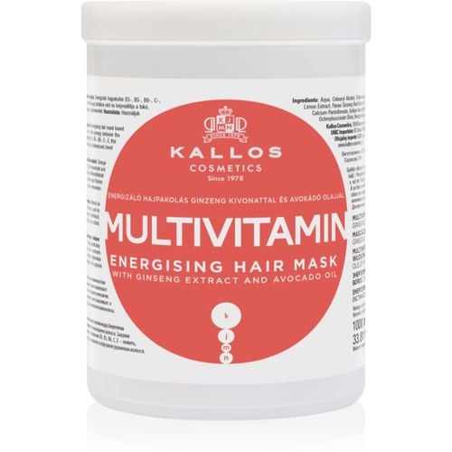 KJMN Professional Multivitamin mascarilla capilar energizante 1000 ml - Kallos - Modalova