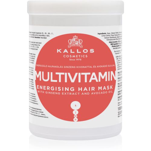 KJMN Professional Multivitamin stärkende Maske für die Haare 1000 ml - Kallos - Modalova