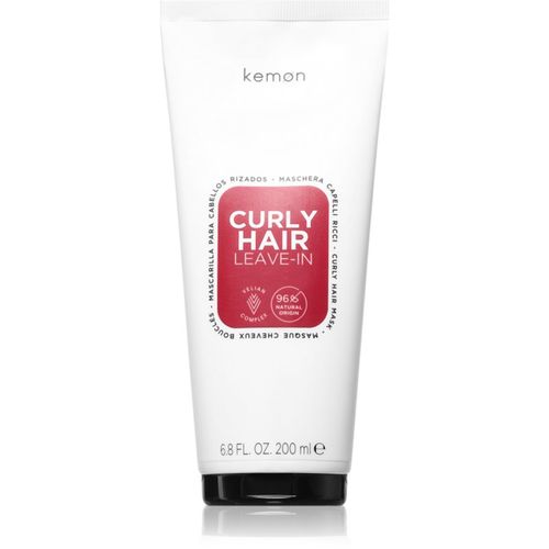 Curly Hair cuidado sin aclarado para cabello rizado 200 ml - Kemon Group - Modalova