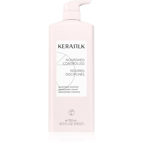 Essentials Smoothing Shampoo champú para cabello grueso y rebelde 750 ml - KERASILK - Modalova