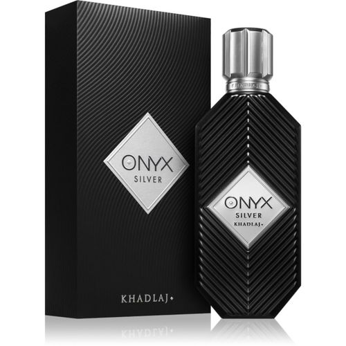Onyx Silver Eau de Parfum unisex 100 ml - Khadlaj - Modalova