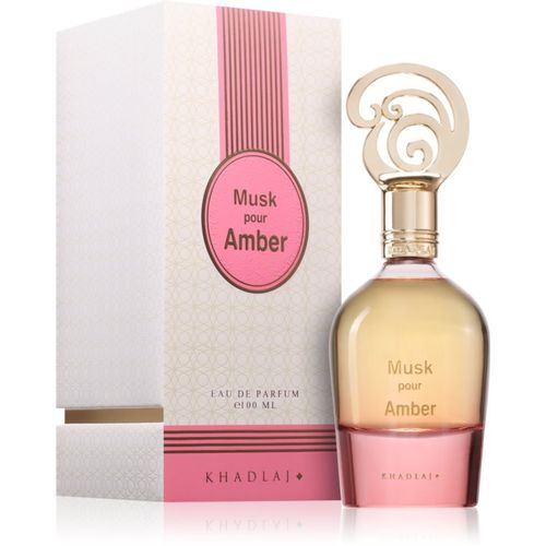 Musk Pour Amber Eau de Parfum para mujer 100 ml - Khadlaj - Modalova
