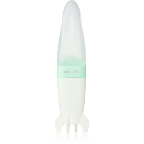 Rocket botella con cuchara 4 m+ Mint 90 ml - Kikkaboo - Modalova