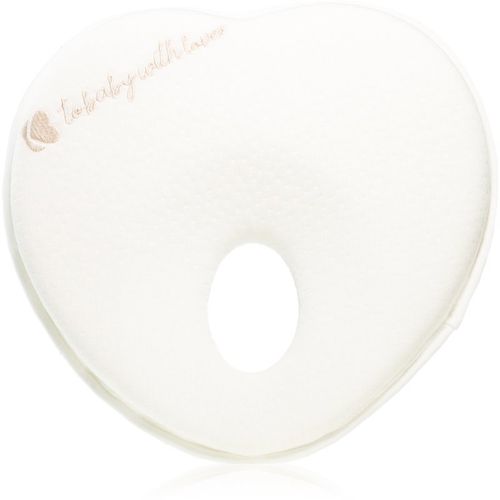 Heart Airknit Gelpad für Babys 28×24×4 cm White 6 m+ 1 St - Kikkaboo - Modalova