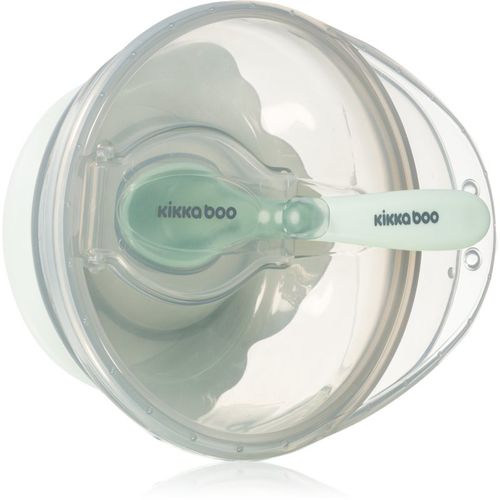 Suction Bowl with Spoon ciotola con cucchiaino con tappo 4 m+ Mint 1 pz - Kikkaboo - Modalova