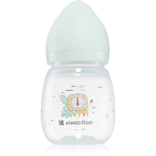 Savanna Anti-colic Feeding Bottle Babyflasche 3 m+ Mint 180 ml - Kikkaboo - Modalova