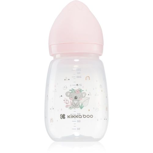 Savanna Anti-colic Baby Bottle biberon 3 m+ Pink 260 ml - Kikkaboo - Modalova