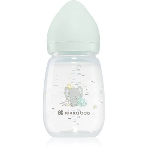 Savanna Anti-colic Baby Bottle Babyflasche 3 m+ Mint 260 ml - Kikkaboo - Modalova