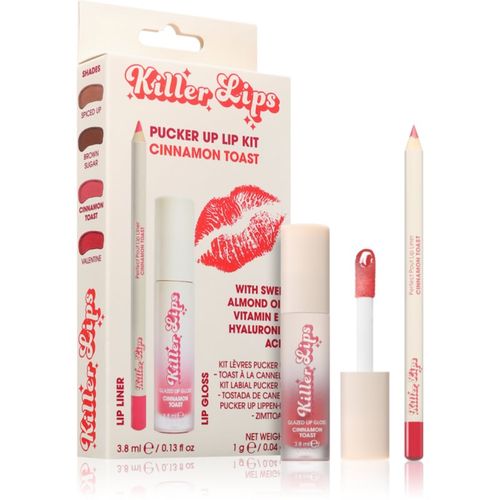 Pucker Up Lip Kit kit para labios para mujer Cinnamon Toast - Killer Lips - Modalova