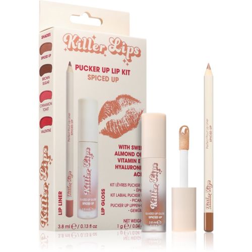 Pucker Up Lip Kit kit para labios para mujer Spiced Up - Killer Lips - Modalova