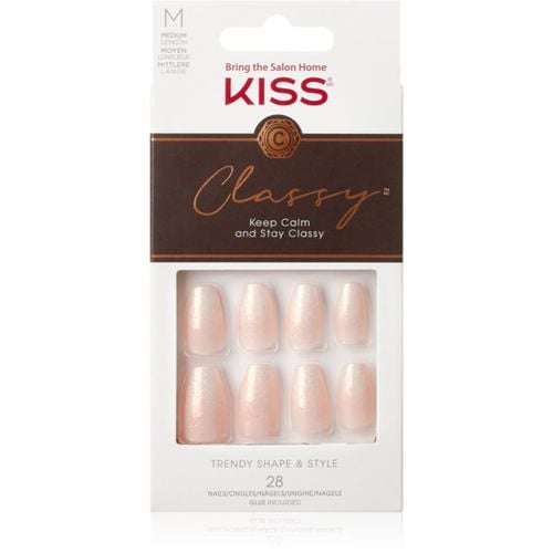 Classy Nails Cozy Meets Cute uñas postizas medio 28 ud - KISS - Modalova