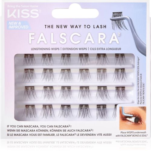 Falscara Wisp Wimpernbüschel mit Punkten zum Aufkleben Lengthening Wisps 24 St - KISS - Modalova