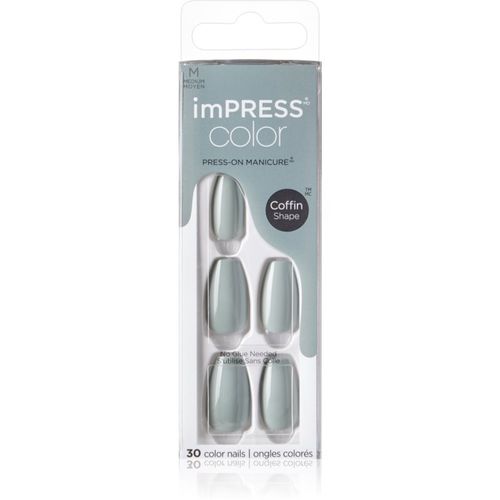 ImPRESS Color Medium Unghie finte Going Green 30 pz - KISS - Modalova