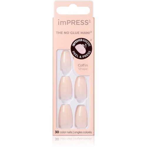 ImPRESS The No Glue Mani Medium uñas postizas Serendipity 30 ud - KISS - Modalova