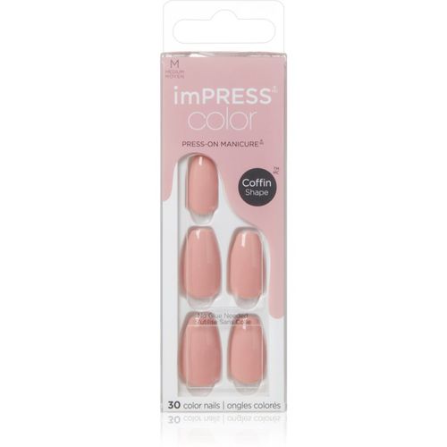 ImPRESS Color Medium uñas postizas Sumptuous 30 ud - KISS - Modalova