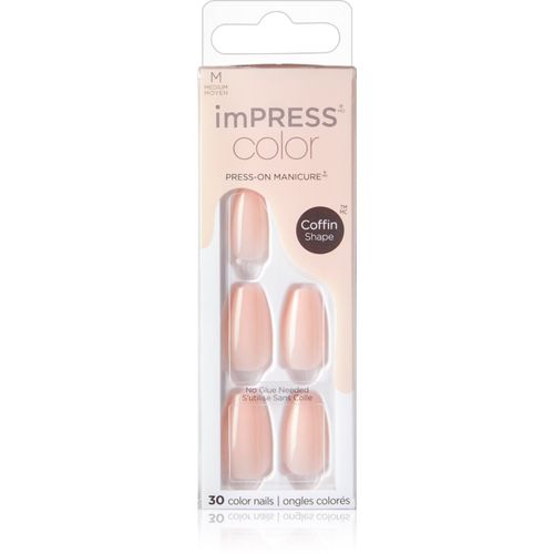 ImPRESS Color Medium uñas postizas Bubble 30 ud - KISS - Modalova