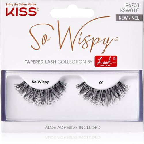 Lash Couture So Wispy ciglia finte 01 2 pz - KISS - Modalova