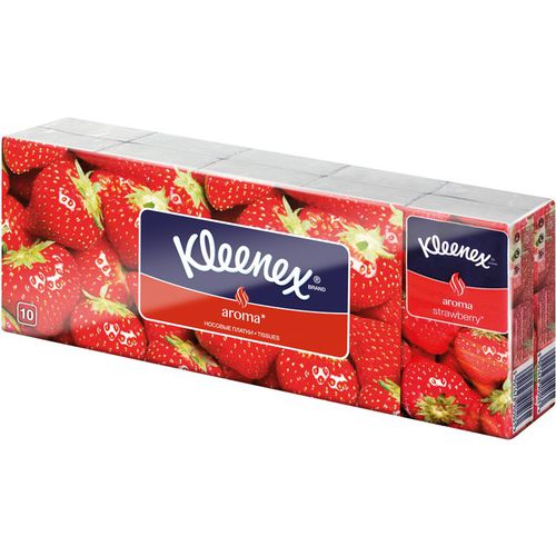 Aroma Papiertaschentücher Strawberry 10x10 St - Kleenex - Modalova