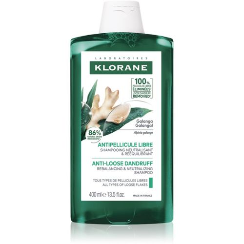 Galanga champú hidratante anticaspa 400 ml - Klorane - Modalova