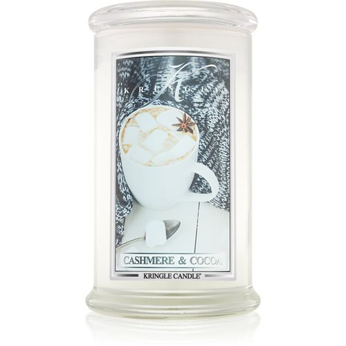 Cashmere & Cocoa candela profumata 624 g - Kringle Candle - Modalova