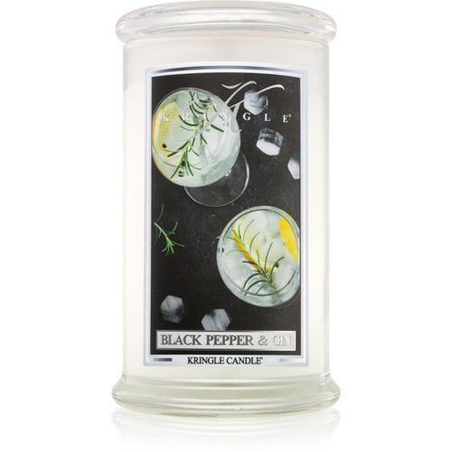 Black Pepper & Gin vela perfumada 624 g - Kringle Candle - Modalova