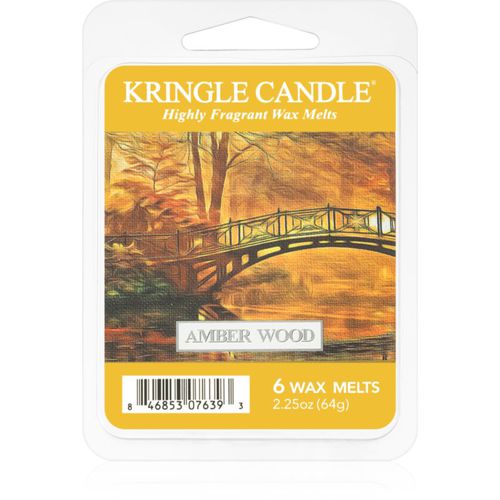 Amber Wood cera para lámparas aromáticas 64 g - Kringle Candle - Modalova